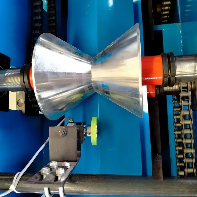 Automatic Ridge Cap Roll Forming Machine / Metal Roof Ridge Tile Making Machine for Steel Structure Roof