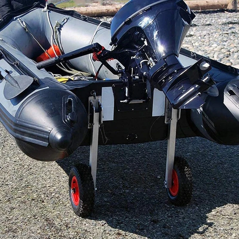 

Assault boat trailer below 3 meters Marine fishing boat rubber boat inflatable