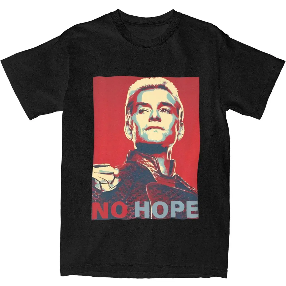 

Haikyuu T Shirt Homelander No Hope 100% Cotton T-Shirts the boys Hip Hop Tshirt for Man Summer Y2K Fun Casual Short Sleeve Tops