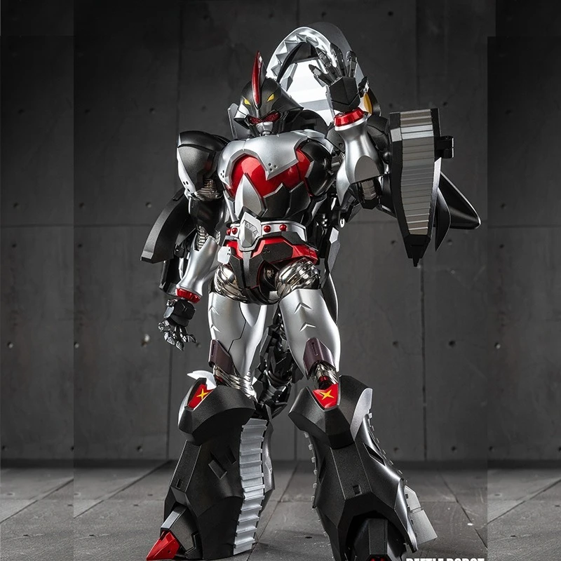 Iron Armor Little Treasure Shark Chili Can Super Transform Its Form. Alloy Movable Figurine Model Gift Back To School Anime Toys