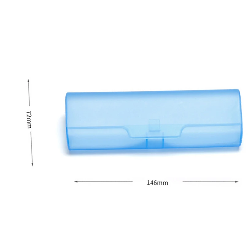 Portable Glasses Case Large Capacity Simple Glasses Accessories Presbyopic Glasses Box Portable Glasses Case Frosted Material