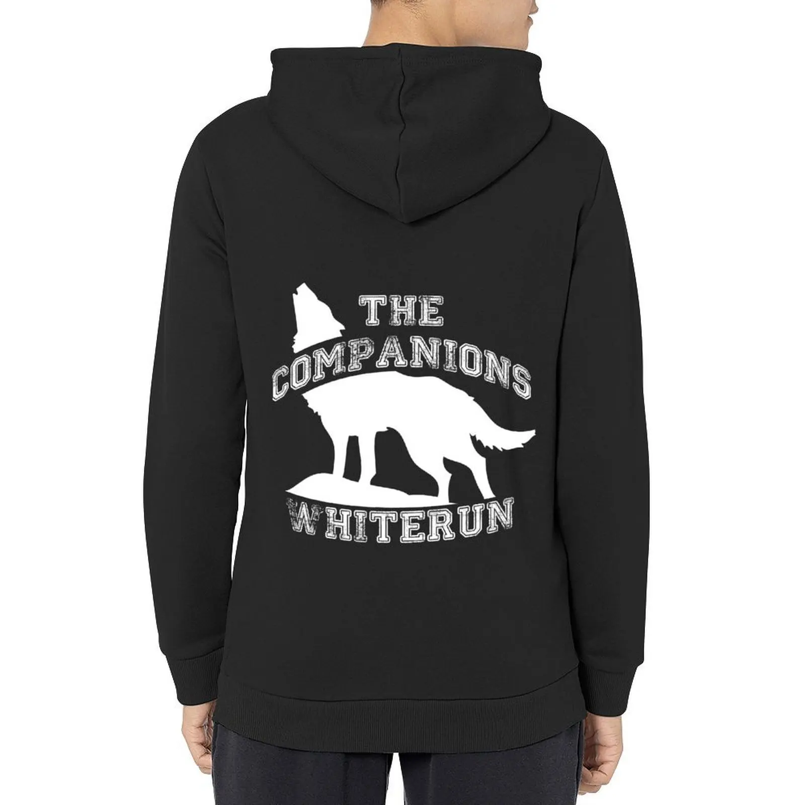 

The companions of Whiterun - White Hoodie korean clothes mens clothes men's coat mens clothing hoodie for men