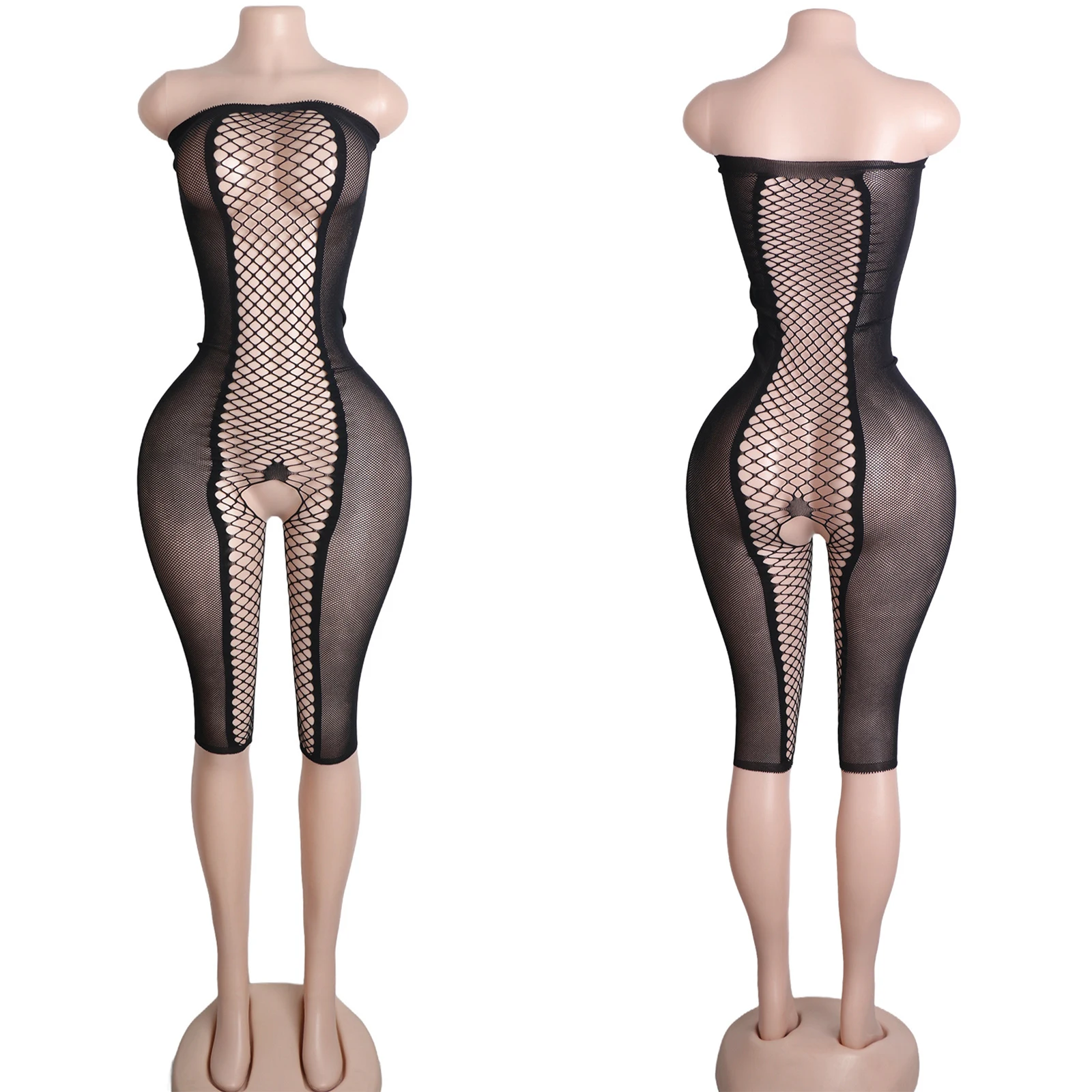 

Sexy Fishnet Mesh Shorts for Women Nightclub Bottle Girl Outfits Performance Dance Apparel Custom Design Party Wear