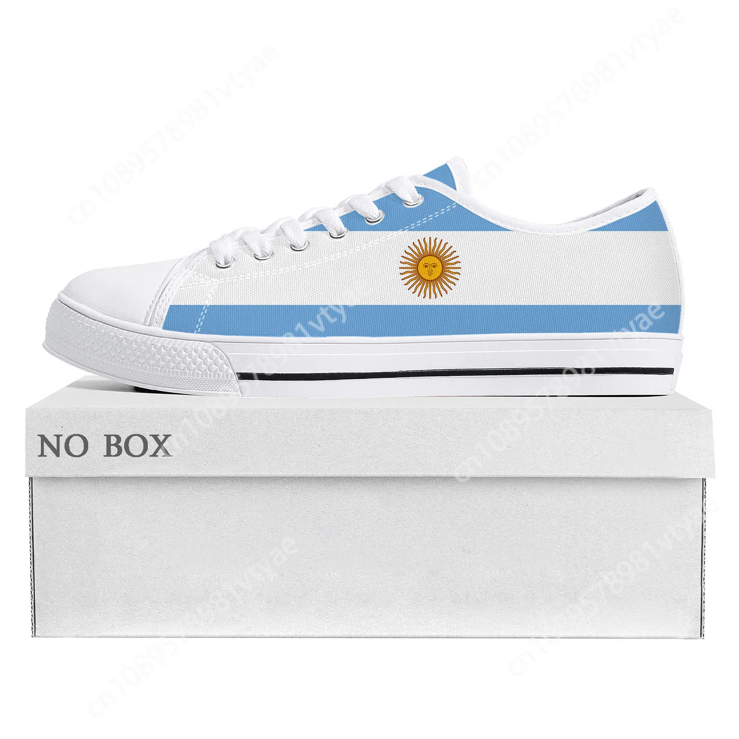 

Argentine Flag Low Top High Quality Sneakers Mens Womens Teenager Canvas Sneaker Argentina Prode Casual Couple Shoes Custom Shoe