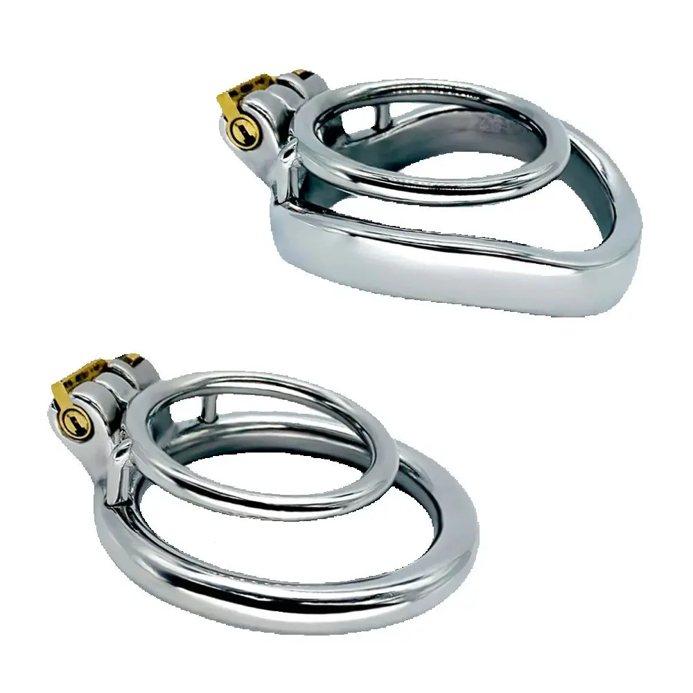 SHAZ 32mm Male Chastity Cage Stainless Steel Penis Ring Adult Products Bondage Gear For Men Dick Emotional Toys