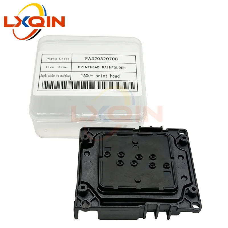 

LXQIN 100% new original I1600 Print Head Cover Protective Manifold for Water-based/UV/Solvent Ink I1600 Printhead Part