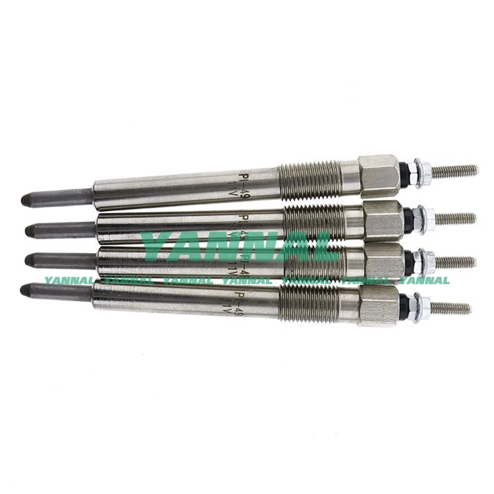 

1-year warranty 4 PCS 8941337599 Plug Glow Set For Isuzu 4JB1 4JG1 4JA1 Engine