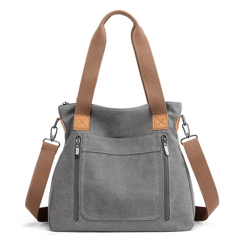 

Sling Bag Women 2025 New Fashion Large Capacity Canvas Tote Bag Casual Crossbody Shoulder Bag Female Handbag Purse