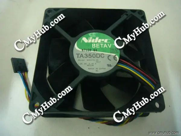 For NIDEC M35172 35 DP/N: CN-0WC236 0WC236 WC236 M35172-35 DC0V 0.55A 9232 9CM 92mm 92X92X32mm 5Pin 4Wire  Cooling Fan