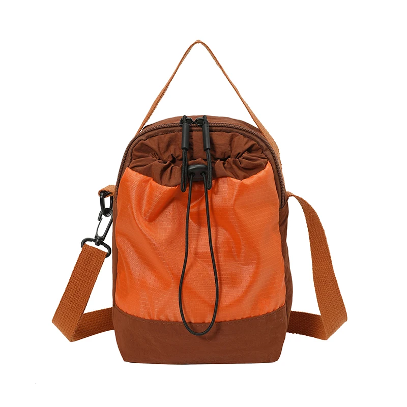 

Унисекс, повседневная легкая нейлоновая сумка через плечо, сумка для бутылки с водой на шнурке, спортивная сумка для альпинизма, мини-сумка для мобильного телефона