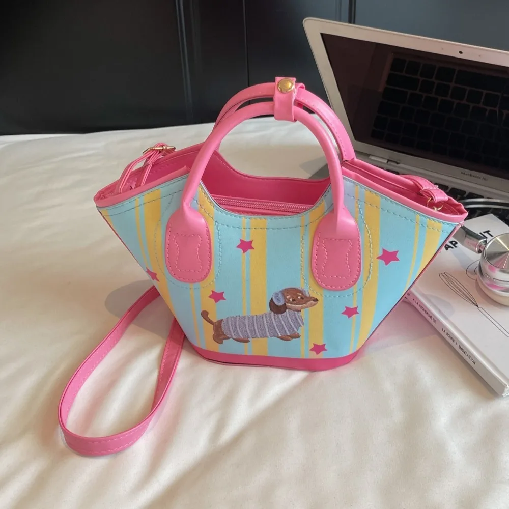

Fashion Large Capacity Shoulder Bags Casual Cartoon Crossbody Bags Cute Multifunction Messenger Bag Women
