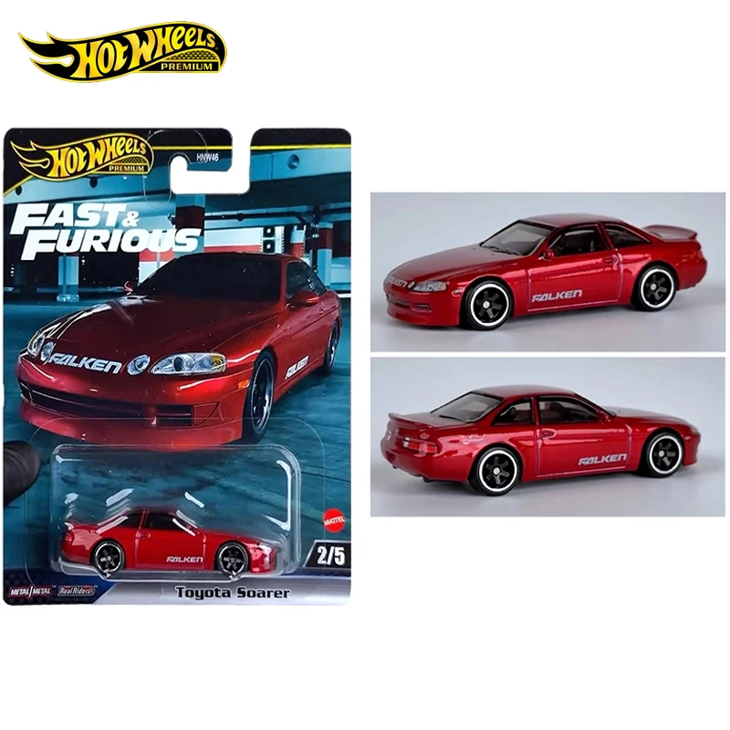 

Mattel Hot Wheels Fast & Furious PremiumCar Toyota Soarer Toys for Boys 1/64 Diecast Vehicles Models Collection Birthday Gift