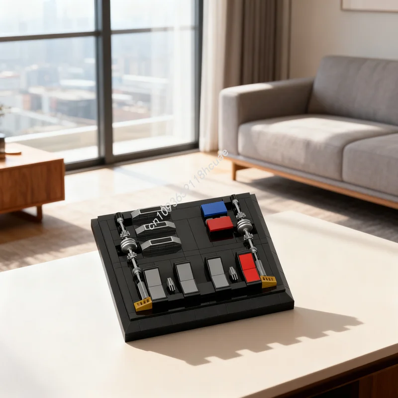 

Набор строительных блоков MOC «Коробка с дарта Вейдером», 430 деталей, модель «Звездная битва», развивающая игрушка, конструктор, рождественский подарок для детей