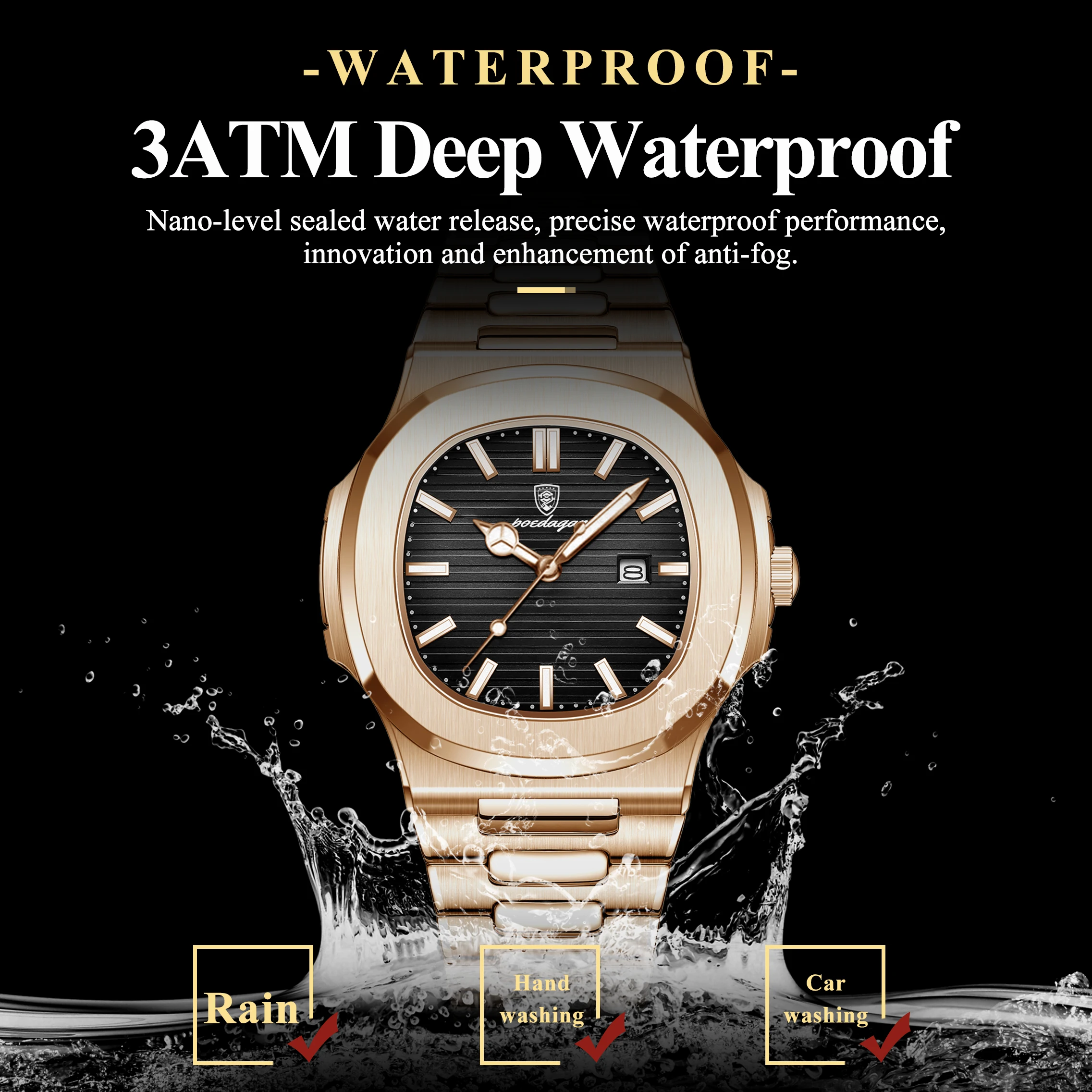 ساعة يد رجالية فاخرة من POEDAG - مراجعة Rg Watches & Jewelry Gmbh وسعره