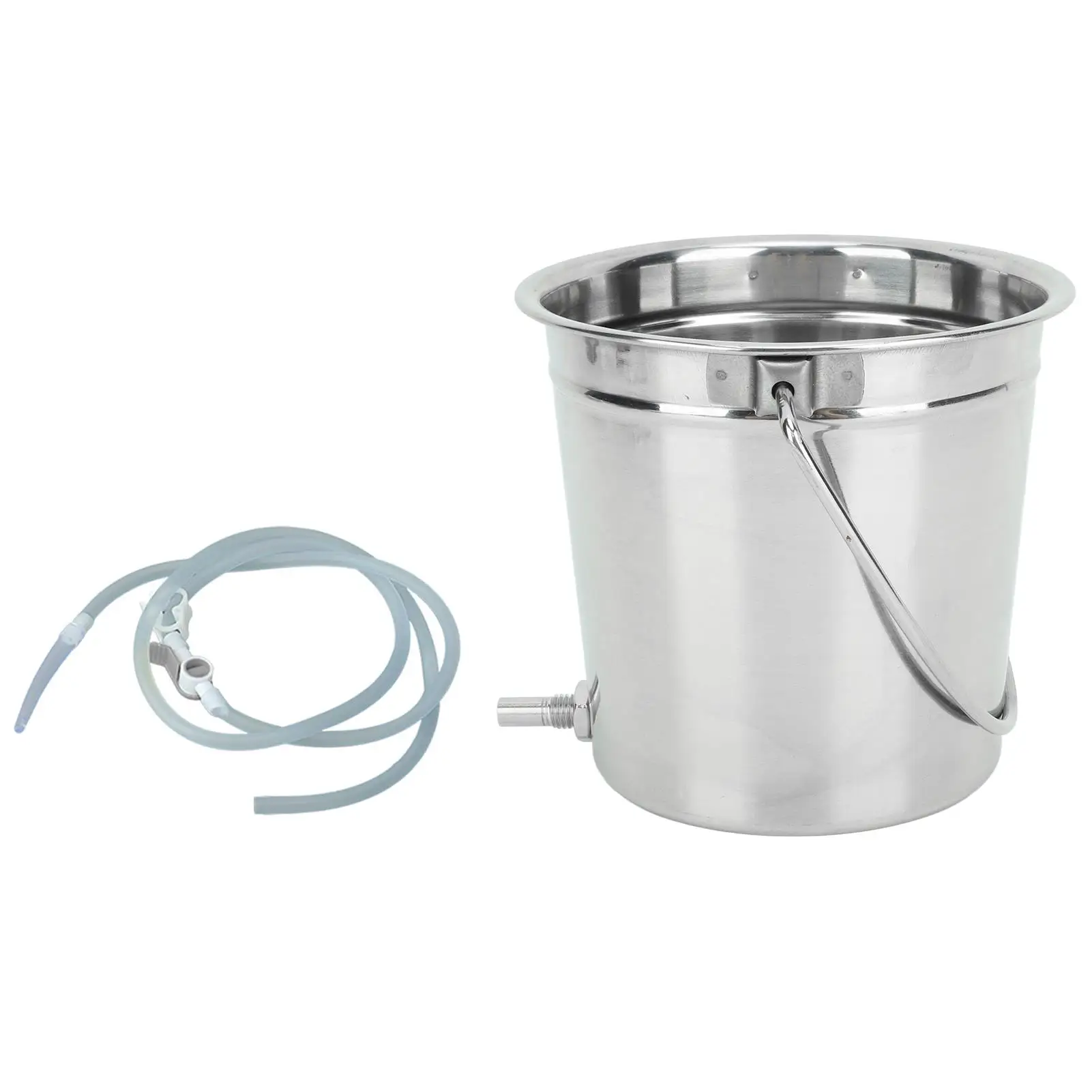 Stainless Steel Enema Bucket Kit for Home Colon Cleansing   Relieve Constipation, Maintain Health   Easy to Clean