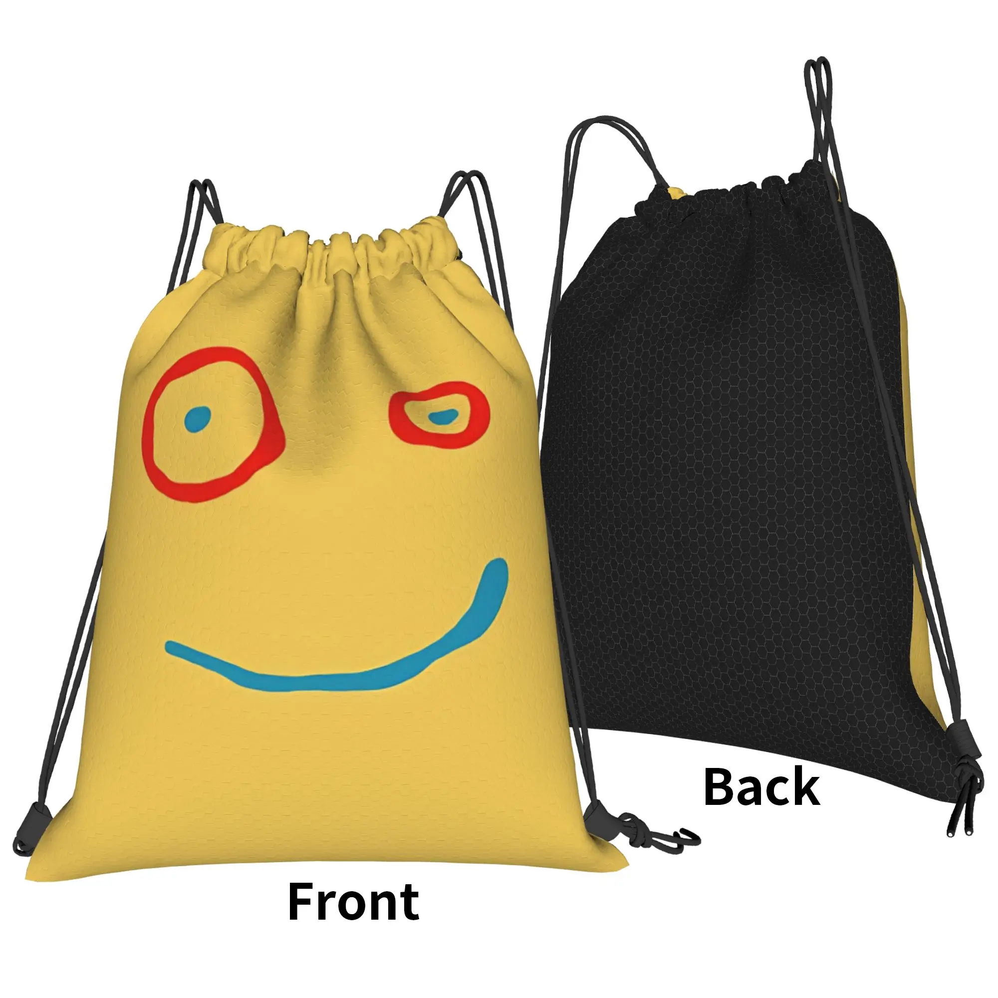 Ed  Edd  Eddy bold colorful cartoon Portable Travel Riding Gym Drawstring Storage Sporty Backpacks