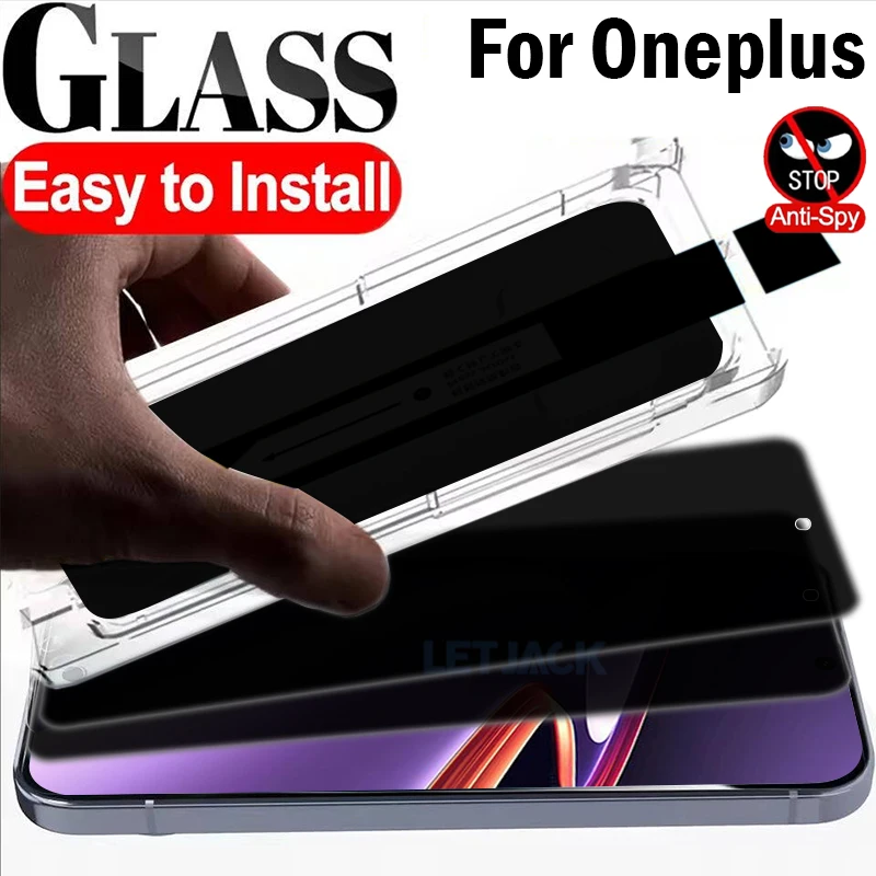 

1-3Piece Privacy Screen Protector For OnePlus Ace 6 Ultra Anti-Spy Tempered Glass For Ace 6 Ace 6T Dust Free Easy Installation