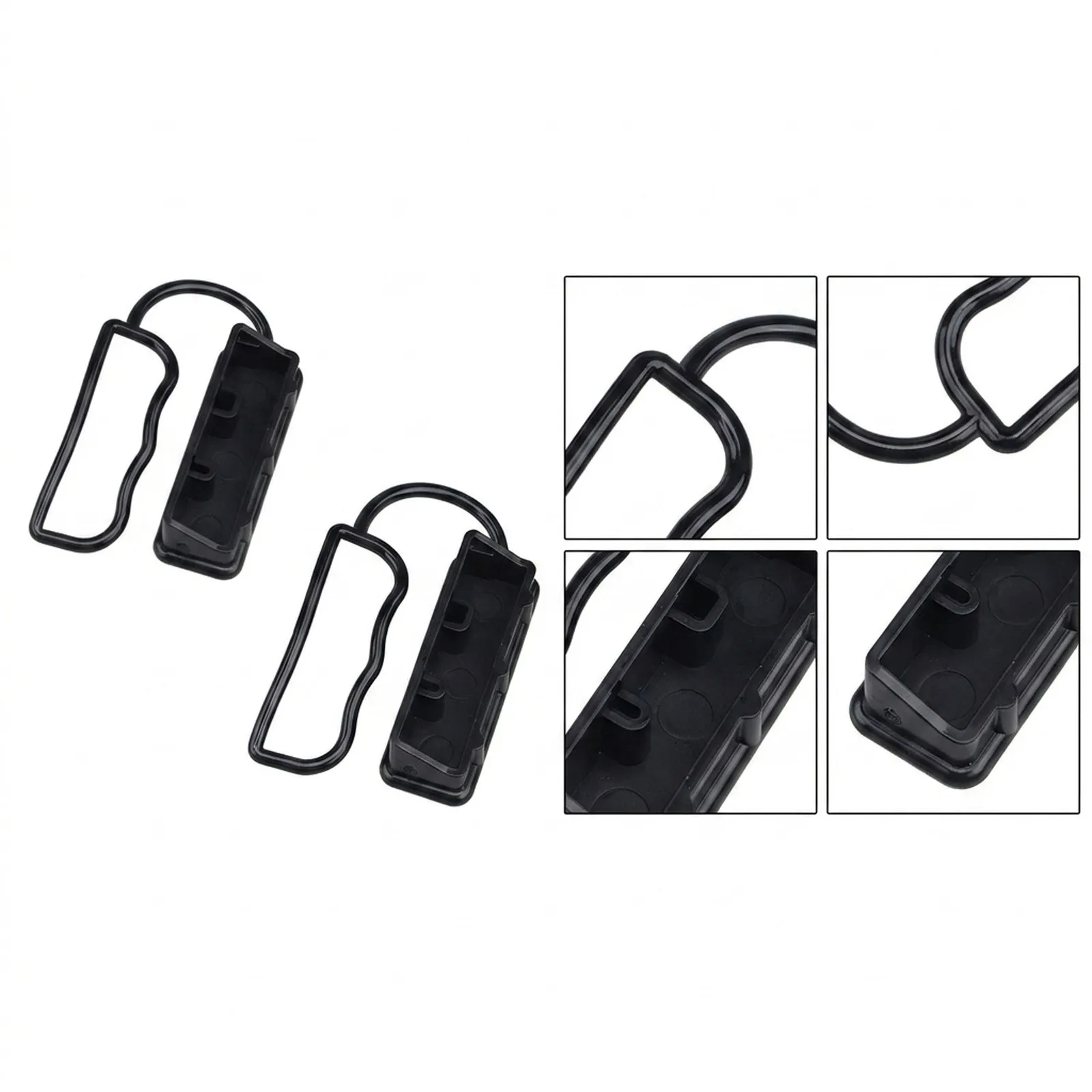 2 For 50AMP 3-Pole Battery Connector Dust for shields for High-Voltage Applications in for rv Marine and Transport Vehicles