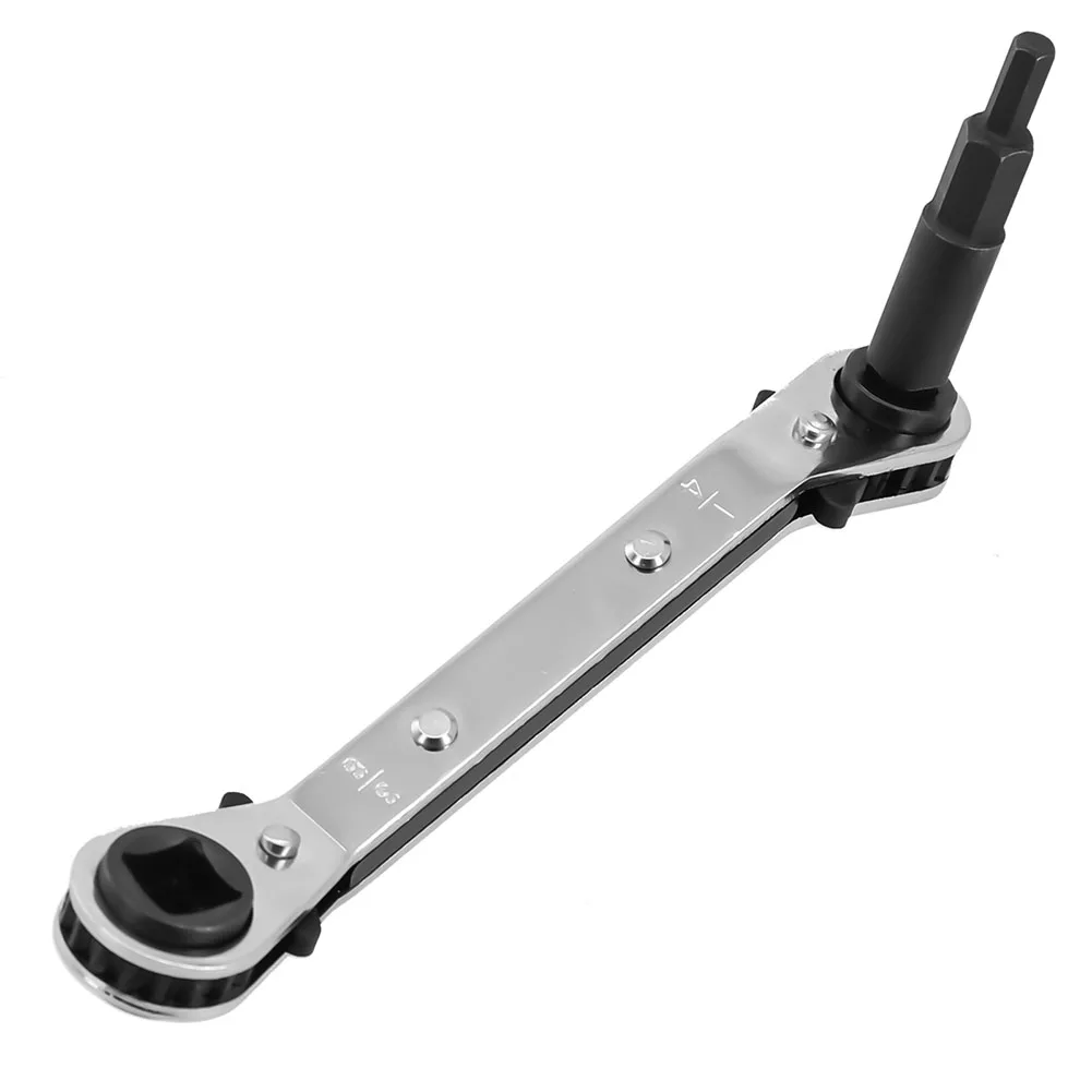 Wrench Adapter Compact Lightweight Ratcheting Service Refrigeration Square Air Conditioner Practical Brand New