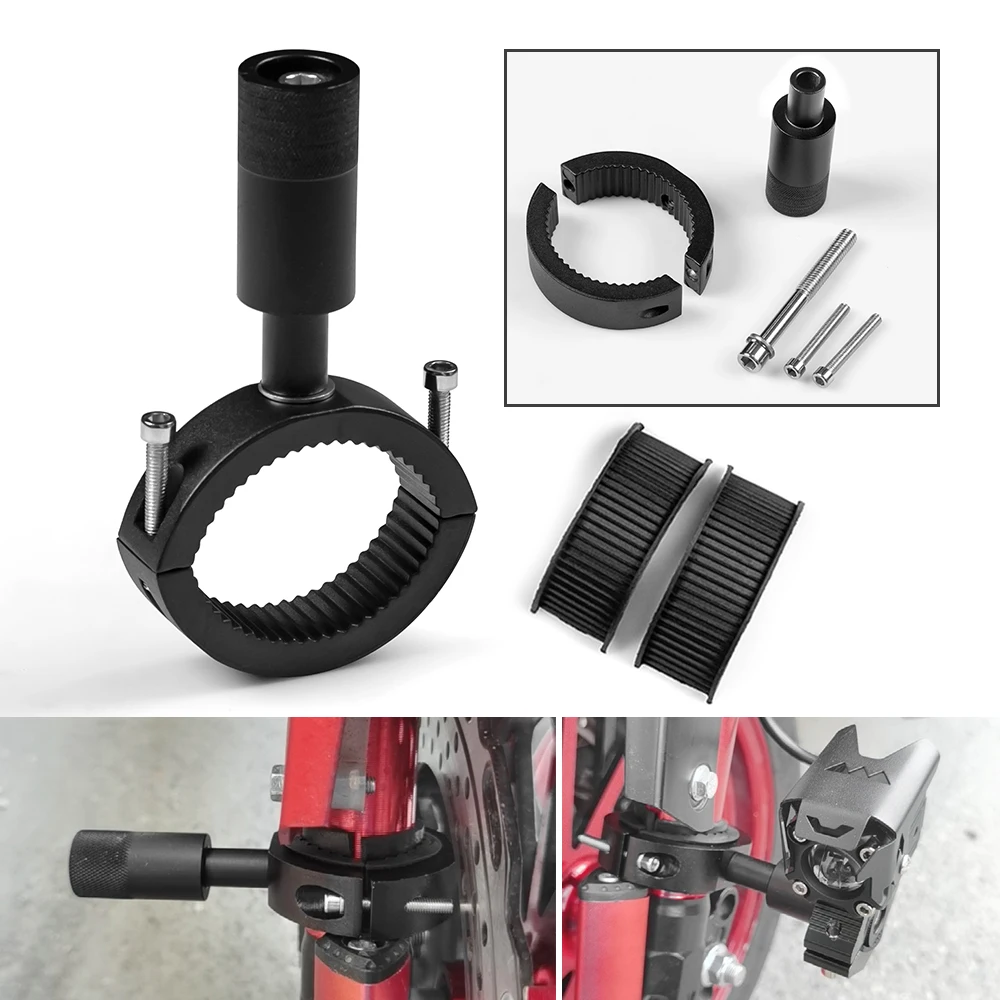 Motorrad Nebel Licht Halterung Motorrad Hilfs Scheinwerfer Unterstützung Universal Scheinwerfer Halter Scheinwerfer Verlängerung Halterung