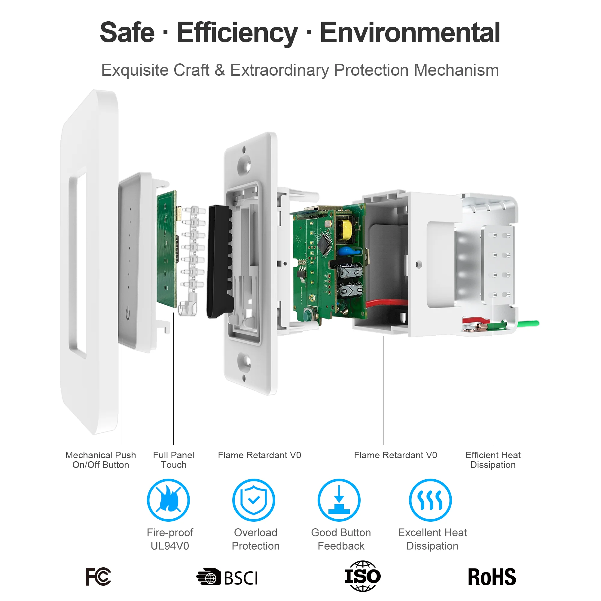 Imagem -06 - Girier-interruptor de Luz Dimmer Inteligente Interruptor Wifi dos Eua para Lâmpada Regulável 100120v Funciona com Alexa Assistente do Google Home Aplicativo Smart Life