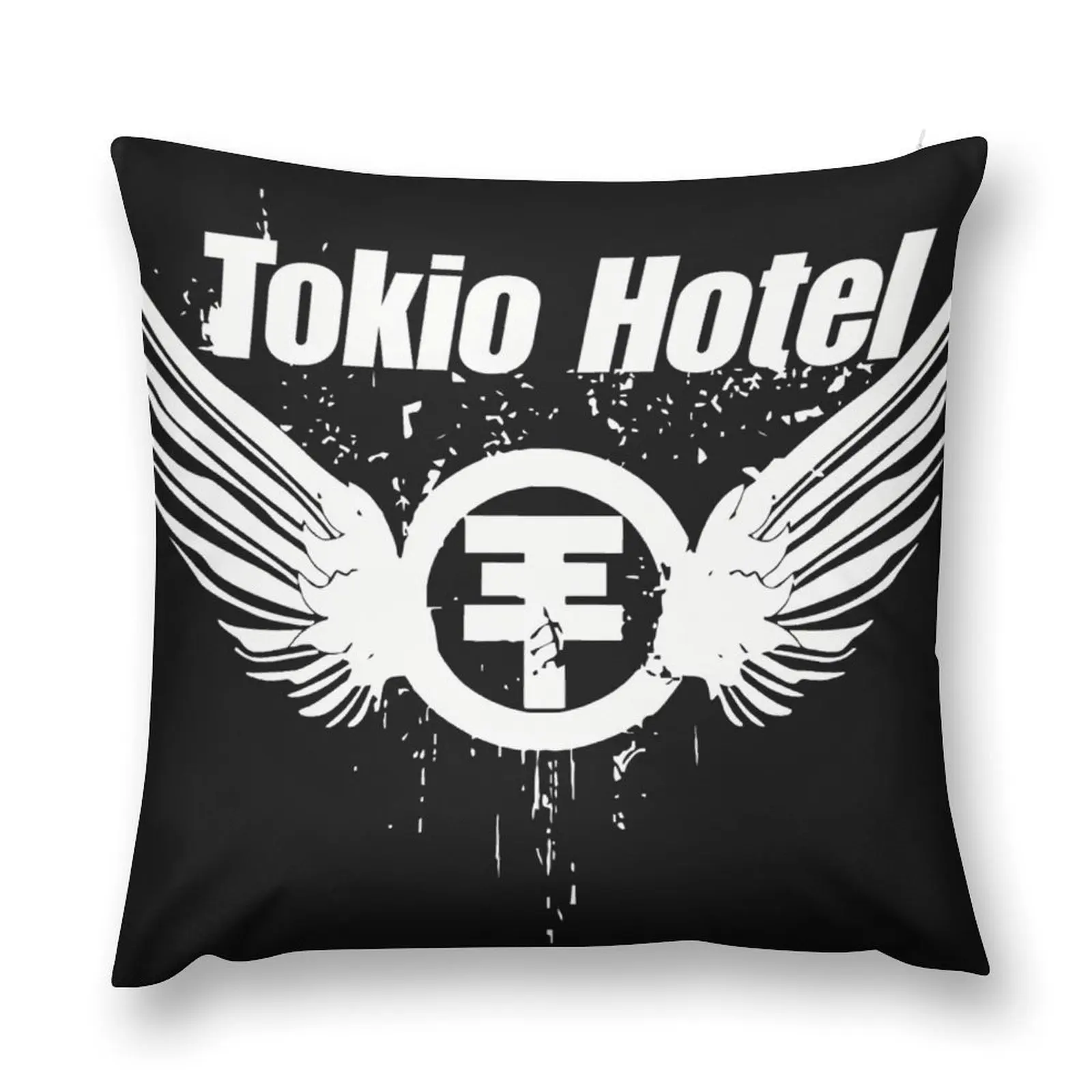 Tokio Hotel Merch Tokio Hotel Logo Throw Pillow Christmas Throw Pillows Covers covers for pillows Custom Cushion pillow