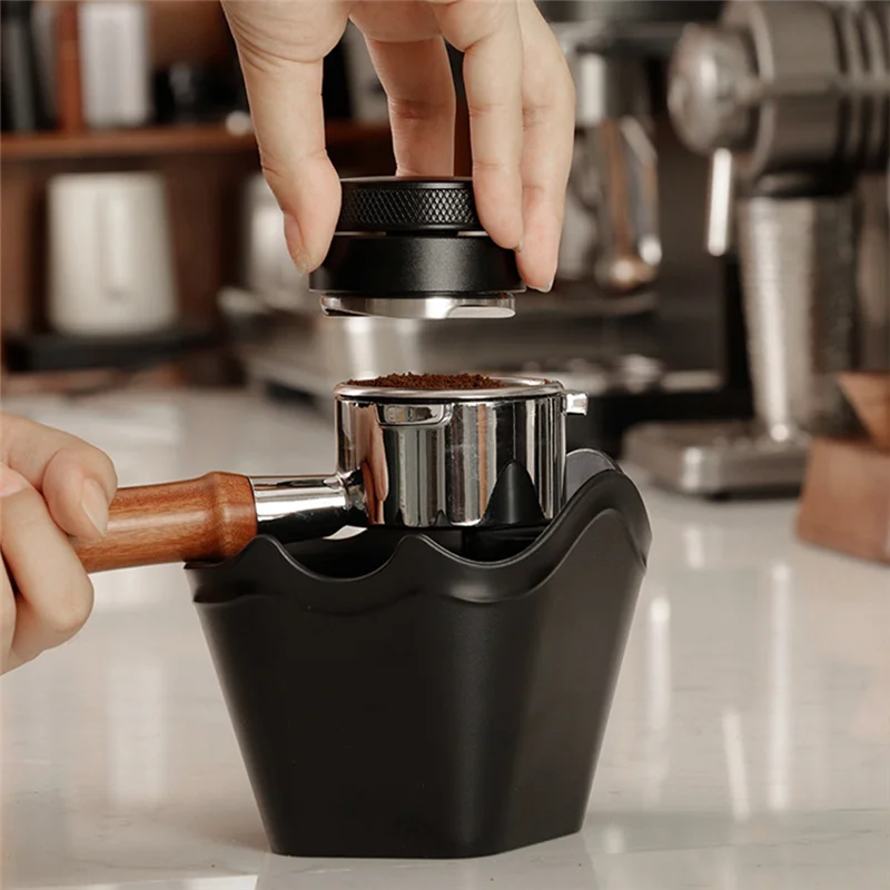 A38M Coffee Knocks Box Polygons Espresso Grounds Dump Bin Multipurpose Espresso Disposal Bucket For Home/Office C
