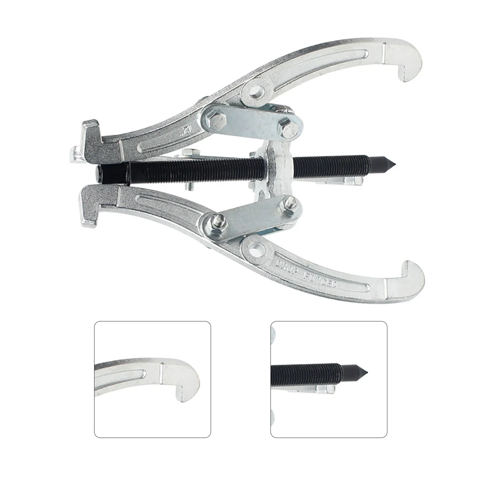 3 Jaw Gear Puller 75mm Forged Carbon Steel Remover Tool for Pulleys Bearings Flywheels Bearing Puller Pulley Remover Gear Puller