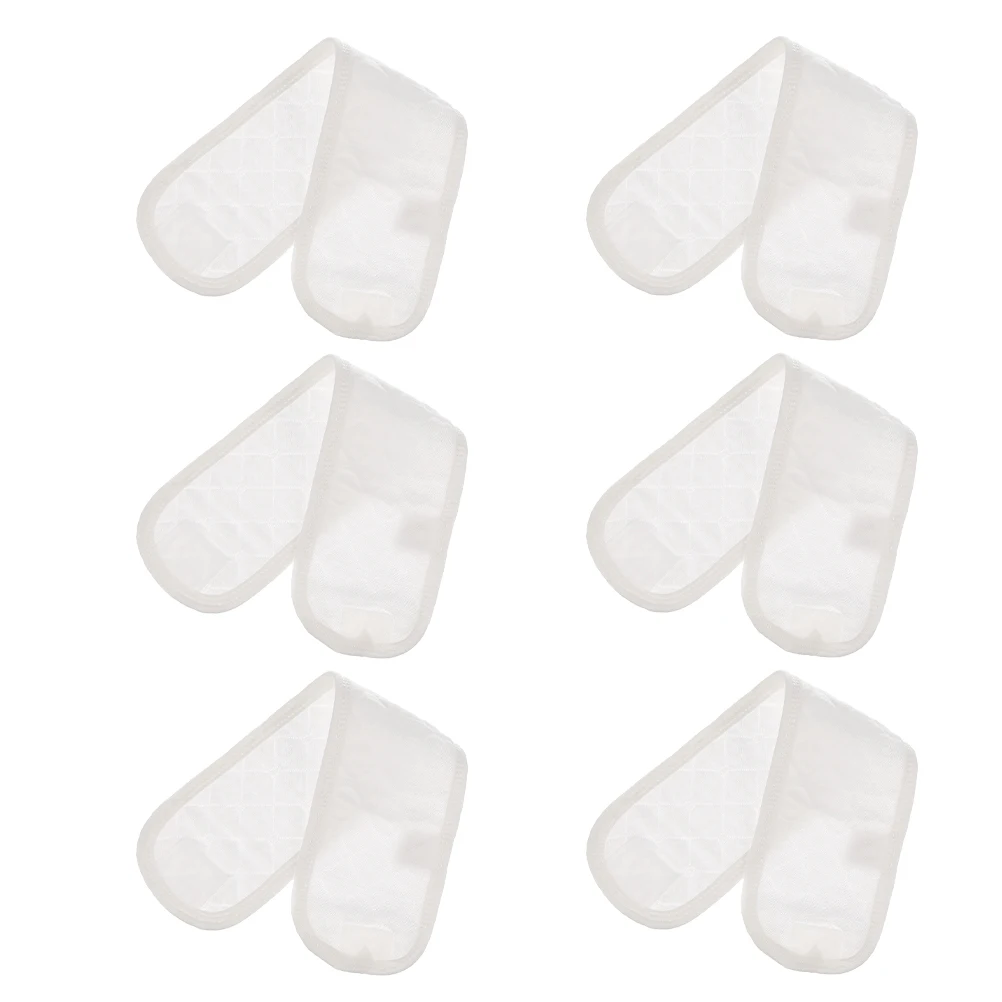 

6 Pcs Cotton Baby Belly White Color Newborn Umbilical Cord Wrap Protector Infant Belly Guard Soft Comfortable SkinFriendly