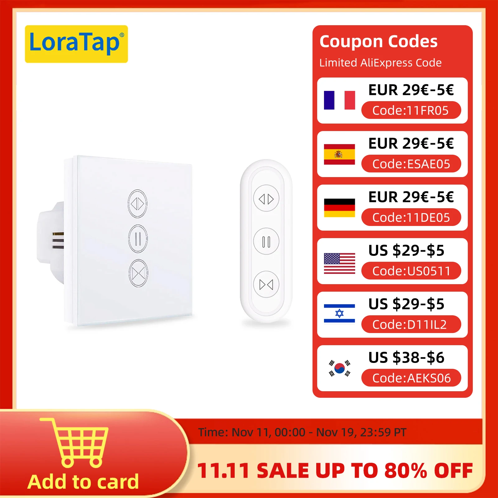 Tuya — Interrupteur connecté pour rideaux, nouvelle version Smart Life, pour volet roulant motorisé avec télécommande à distance, fonctionne en WiFi avec Google Home, Alexa Echo,