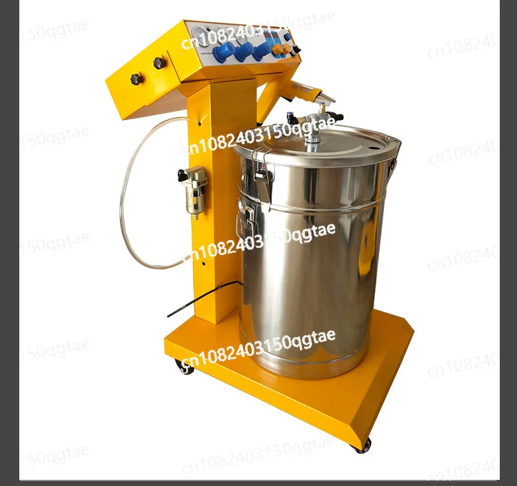 

Portable Powder Paint Experiment System Electrostatic Powder Coating Machine with Electrostatic Powder Coating Test Gun