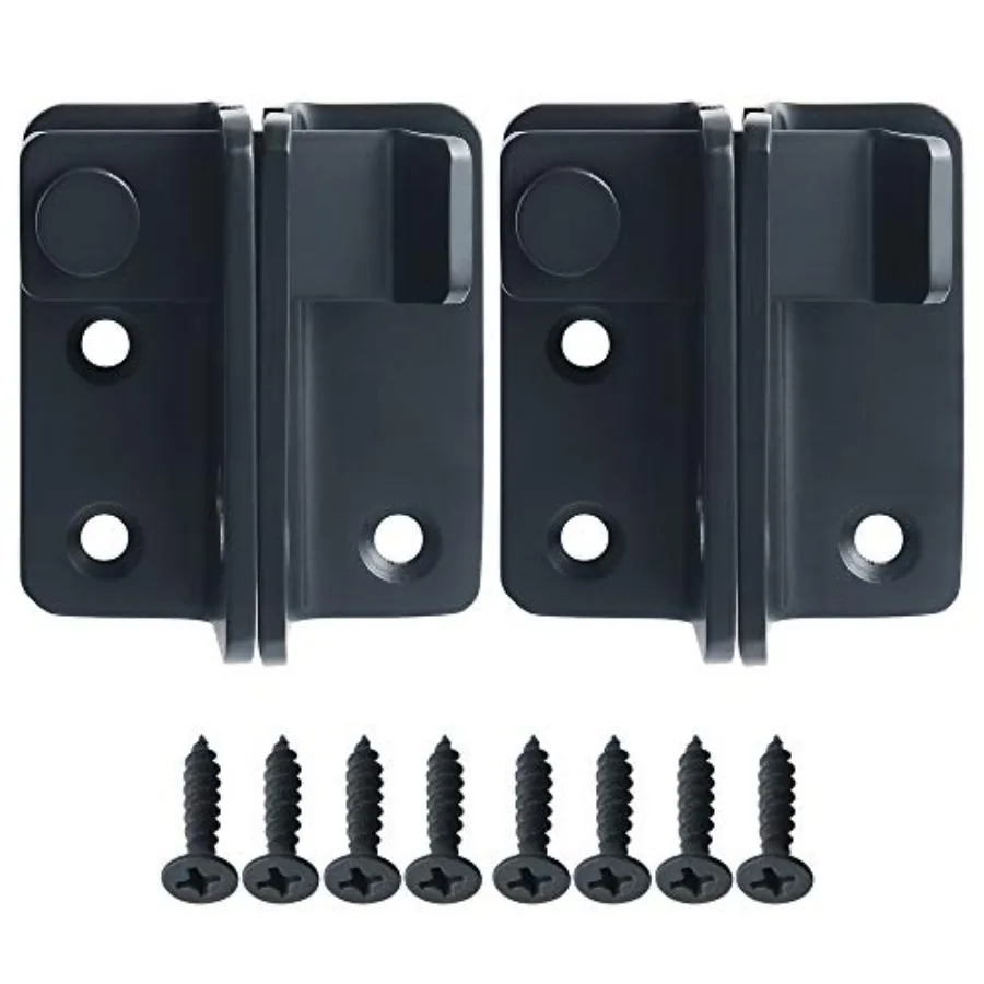 

Flip Latch Gate Latches Slide Bolt Latch Safety Door Lock Catch for Barn Cabinet Pet Cage Garden Bathroom Garage Window Sliding