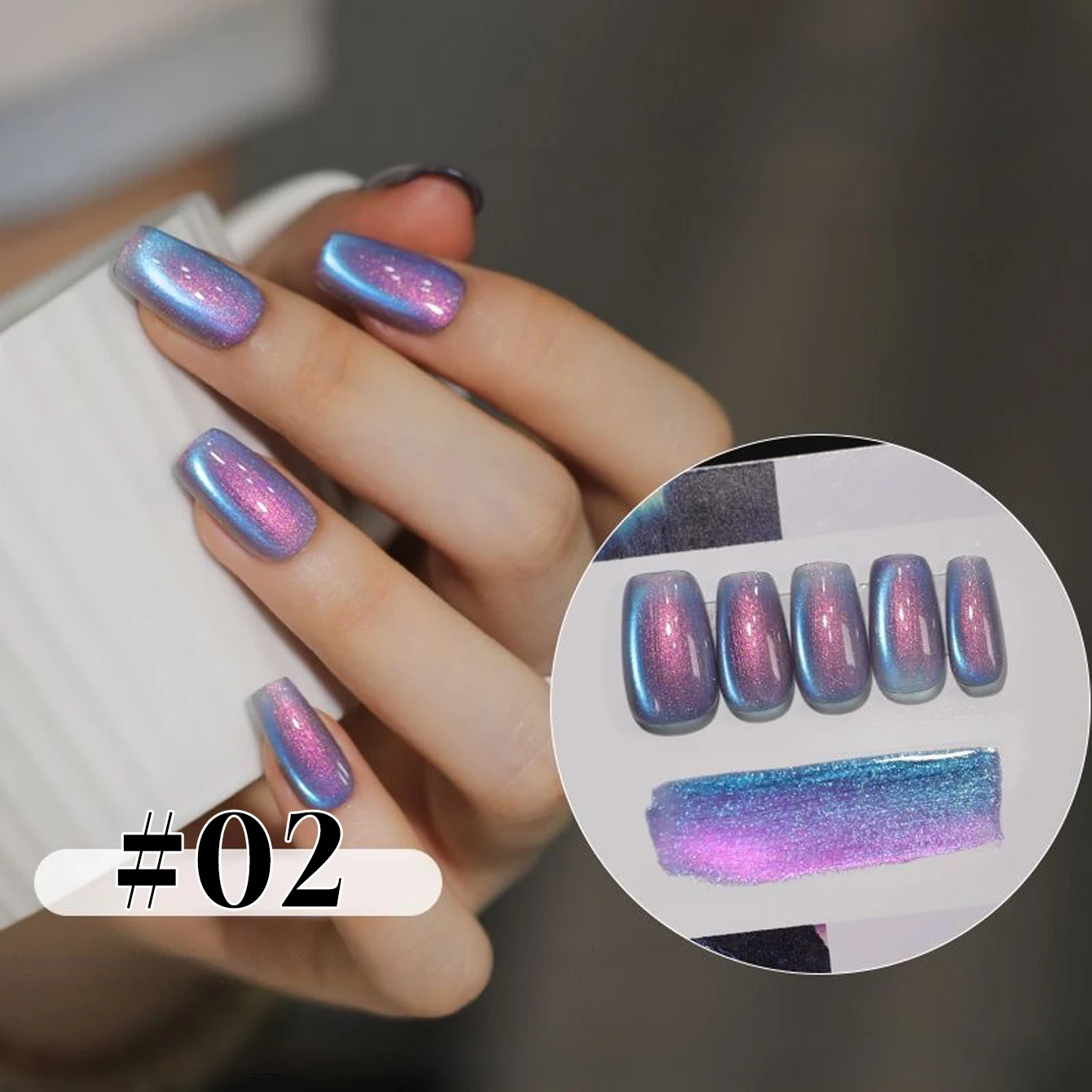 MIANEL 12 ML Zomer Nagels Noorderlicht Cat Eye Gel Nagellak 2025 Nieuwe Flash Glazen Kralen Kristal Steen Nagellak blauwe Nagels