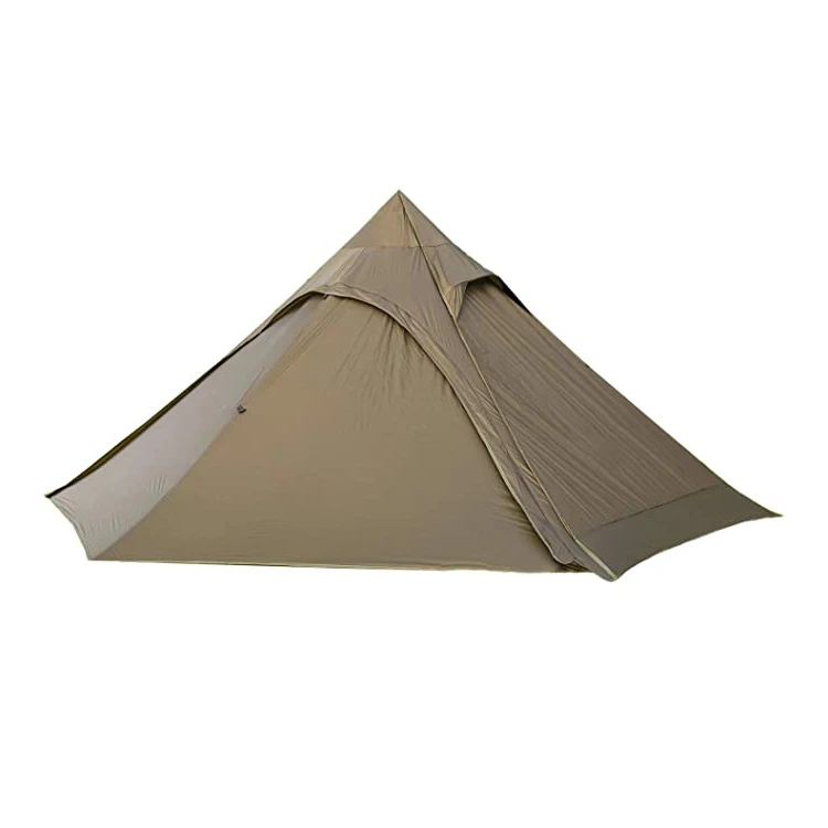 

Ultralight Waterproof Double Layers Pyramid Tent for 2 Person