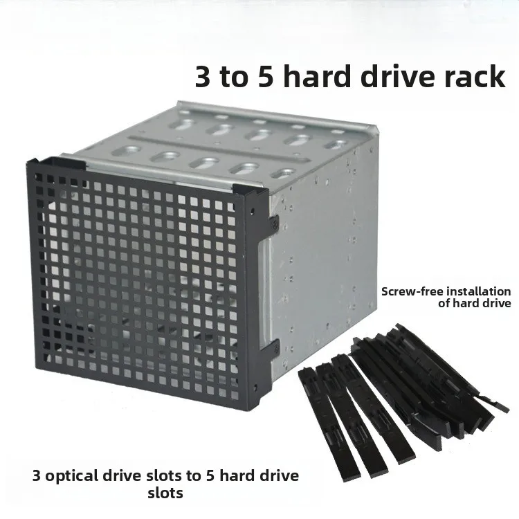3 To 5 Hard Disk Cage 3 Optical Drive Bits To 5 Hard Disk Bits 3.5 