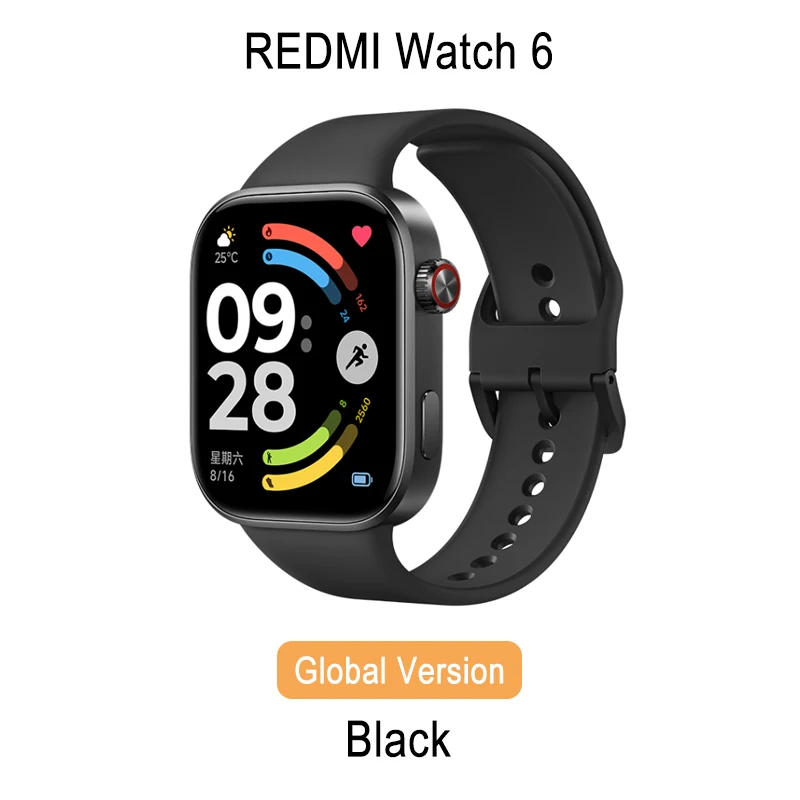 【¥11,948】Redmi Watch 6 グローバル版 2.07型AMOLED 5ATM ブラック 特別割引-アリエク特価アラート