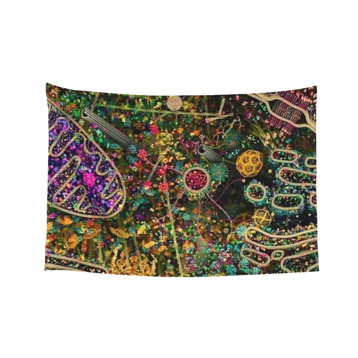 

Human Cell Detailed, Biologist/Scientist/Science Lover Tapestry Bedroom Decor Aesthetic Tapestry