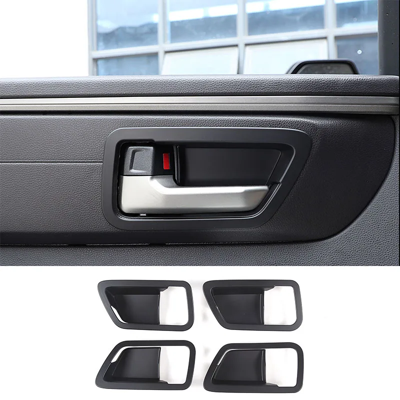 

For Toyota Tundra Sequoia 2022 2023 ABS Car Inner Door Bowl Protective Cover Sticker Interior Modification Accessories