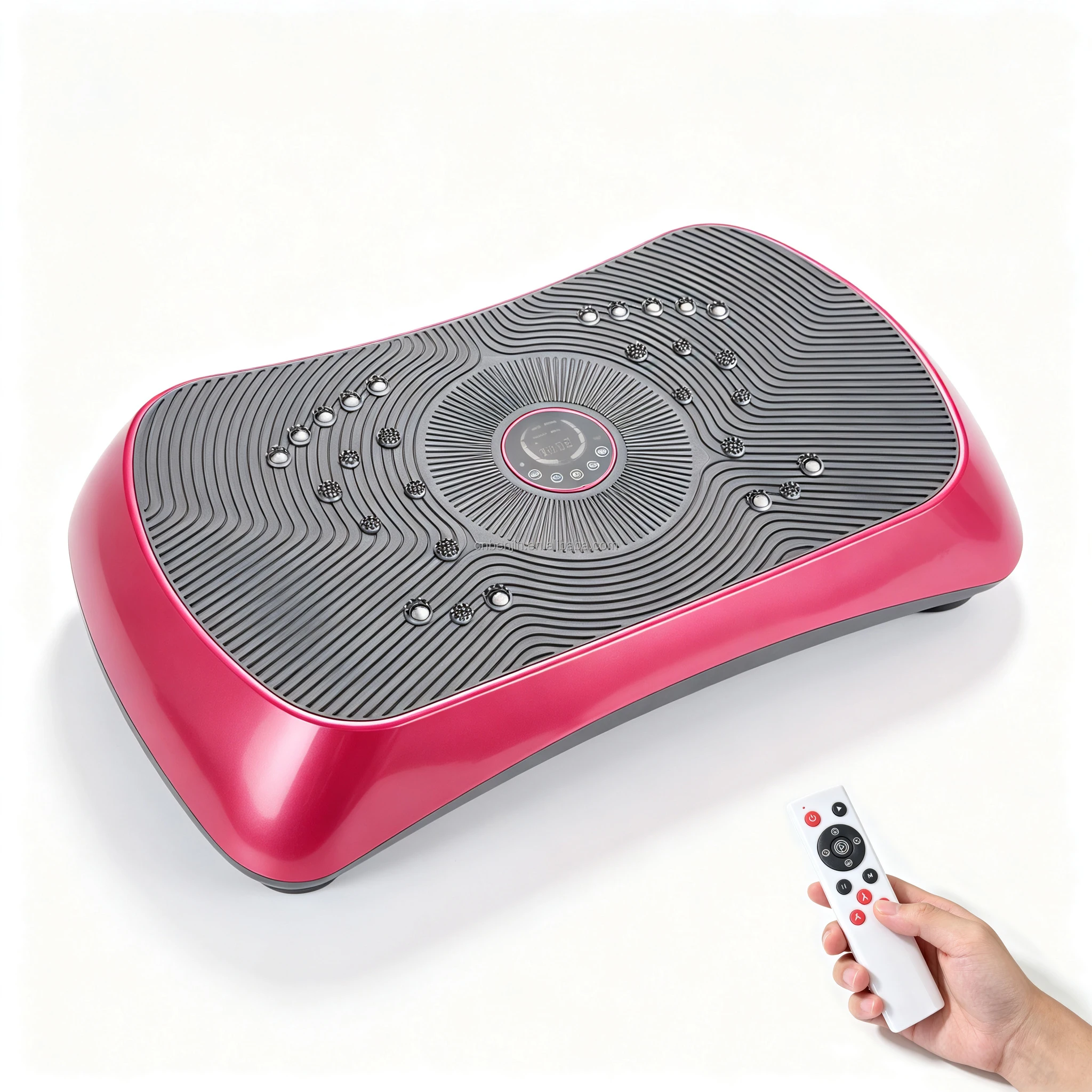 Portable Unisex Electromagnetic Vibration Plate 150KG Load Full Body Slimmer