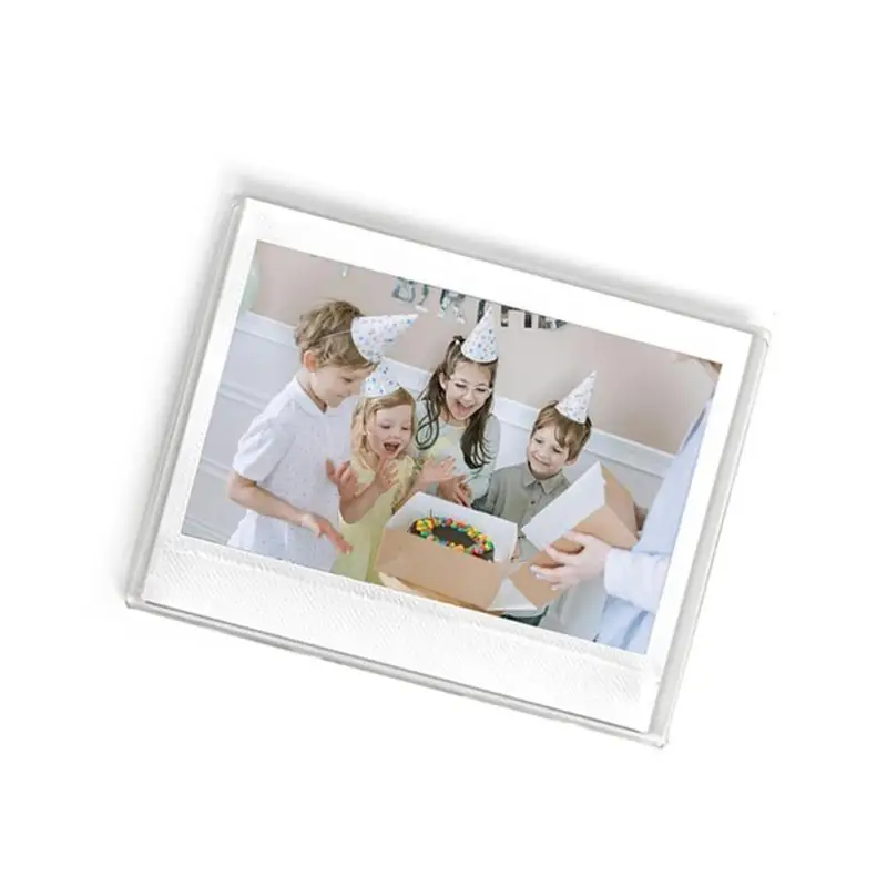 Acrylic Clear Photo Frame for Photos Notes in Office or Home Setting