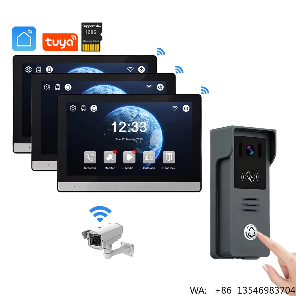 High Quality Night Vision Doorbell Intercom System Video Door Phone Only Call Panel Price