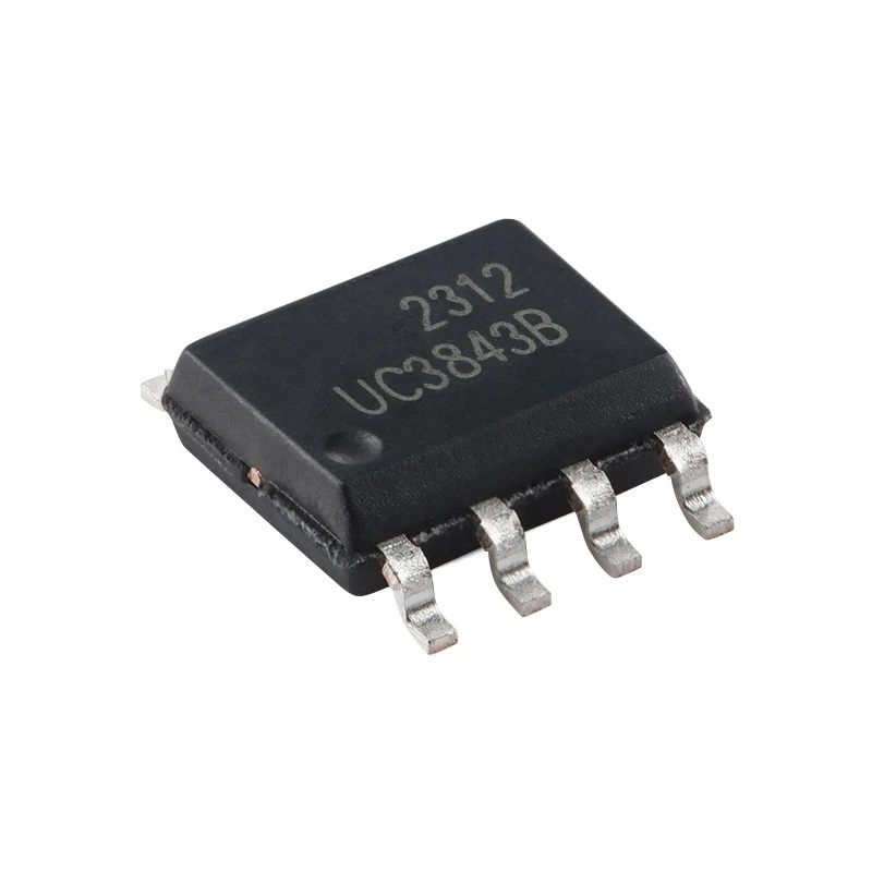 10pcs/1pc UC3843B SOP-8 UC3843 3843B 3843 SOP8 고성능 전류 모드 PWM 컨트롤러 칩 IC 새로운 원본