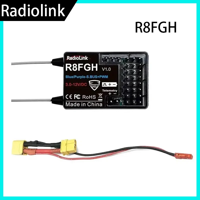 ΠΡΠΈΠ΅ΠΌΠ½ΠΈΠΊ Π³ΠΈΡΠΎΡΠΊΠΎΠΏΠ° Future Flight Radiolink R8FGH 8CH 2.4G β 14S (58,8 Π), FHSS, ΡΠ΅Π»Π΅ΠΌΠ΅ΡΡΠΈΡ Π΄Π»Ρ ΡΠ°Π΄ΠΈΠΎΡΠΏΡΠ°Π²Π»ΡΠ΅ΠΌΡΡ
Π°Π²ΡΠΎΠΌΠΎΠ±ΠΈΠ»Π΅ΠΉ, Π»ΠΎΠ΄ΠΎΠΊ, ΡΠΎΠ±ΠΎΡΠΎΠ² ΠΈ ΠΊΠΎΡΠΈΠ»ΠΎΠΊ ΠΡΠΈΠ΅ΠΌΠ½ΠΈΠΊ Π³ΠΈΡΠΎΡΠΊΠΎΠΏΠ° Future Flight Radiolink R8FGH 8CH 2.4G β 14S (58,8 Π), FHSS, ΡΠ΅Π»Π΅ΠΌΠ΅ΡΡΠΈΡ Π΄Π»Ρ ΡΠ°Π΄ΠΈΠΎΡΠΏΡΠ°Π²Π»ΡΠ΅ΠΌΡΡ
Π°Π²ΡΠΎΠΌΠΎΠ±ΠΈΠ»Π΅ΠΉ, Π»ΠΎΠ΄ΠΎΠΊ, ΡΠΎΠ±ΠΎΡΠΎΠ² ΠΈ ΠΊΠΎΡΠΈΠ»ΠΎΠΊ