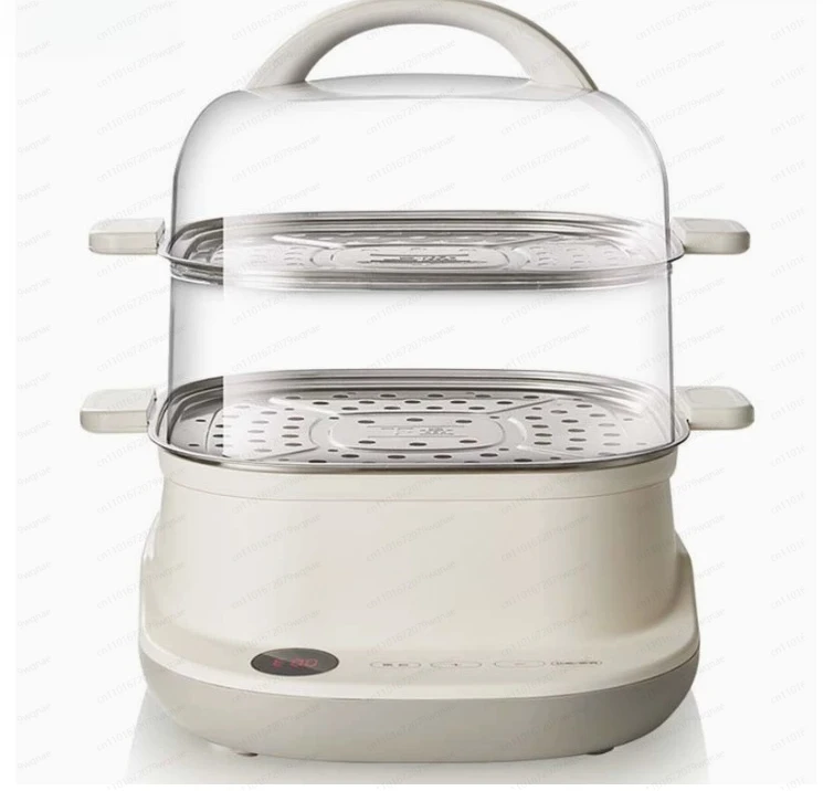 

Electric Steamer DZG-C60T7 Household Small Double Layer Timing Multifunctional Steamer Breakfast Machine