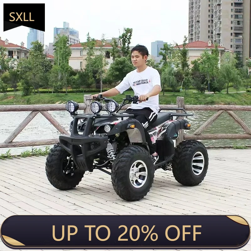 

SXLL SXLL Factory direct sales 200cc 6.2KW four-wheel all-terrain vehicle 12v-9a automatic chain drive four-stroke adult four-wh