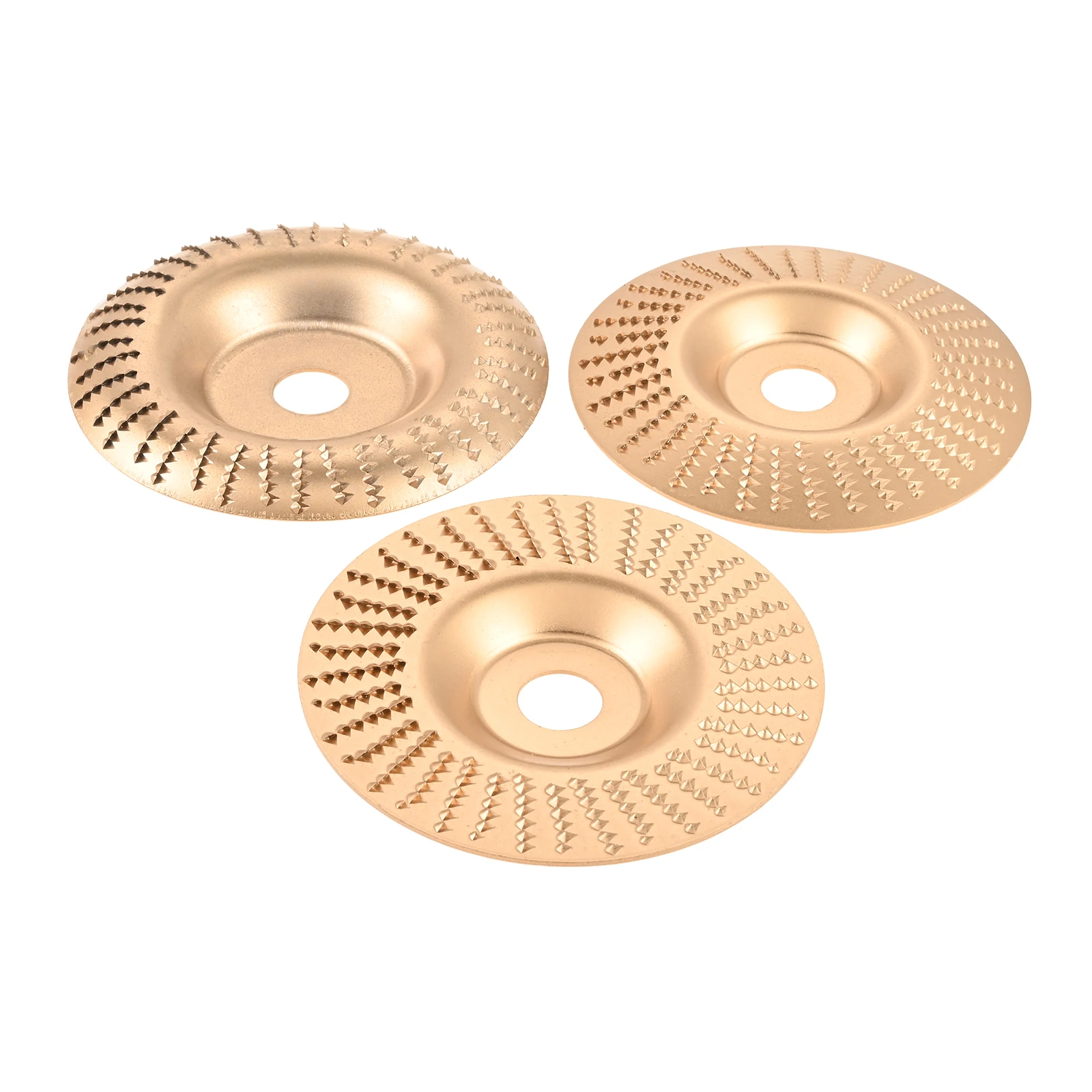 

Набор из 3 шт. 100-мм абразивных кругов для деревообработки: универсальные полировальные и шлифовальные диски для формовки дерева, внутренний диаметр 16 мм