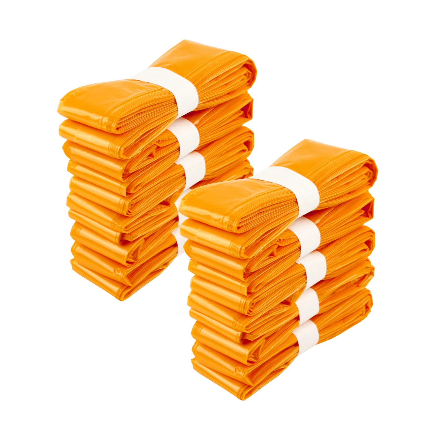 Lot de 9 sacs de recharge pour poubelle à couches, compatibles avec Genie Munchkin Litter Genie Foppapedretti Aprica Pails (Orange)