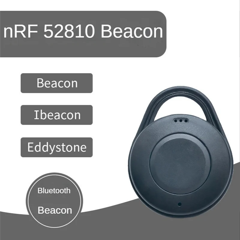 NRF52810 Bluetooth 5.0 Low Power Consumption Module Beacon Indoor Positioning White,41.5 X 31.5 X 10Mm