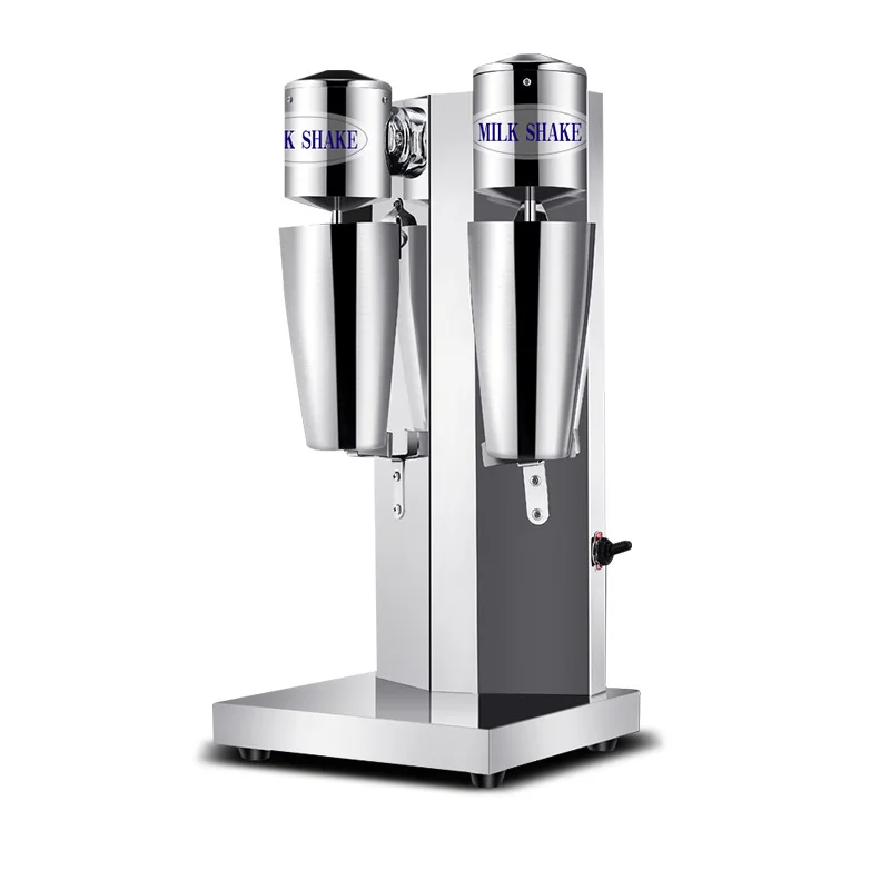 

Commercial Electric Milkshake Machine Stainless Steel Double Cup High-power Double Head Hotel Restaurant Milk Frother