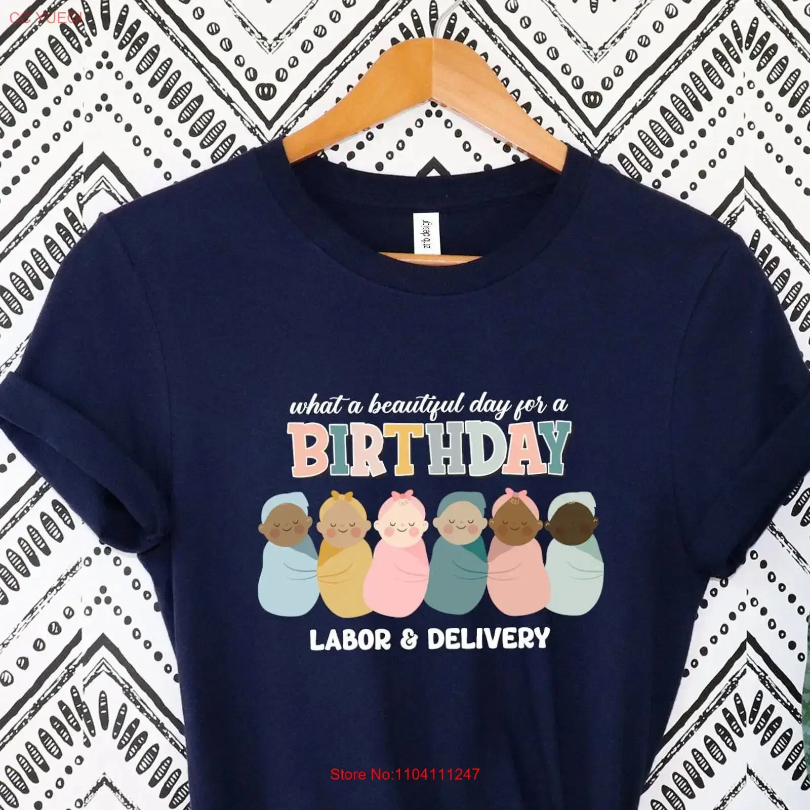Mother Baby Nurse T Shirt Swaddle SpecialisT Labor And Delivery UniT Postpartum Team vintage Washed Breathable Casual